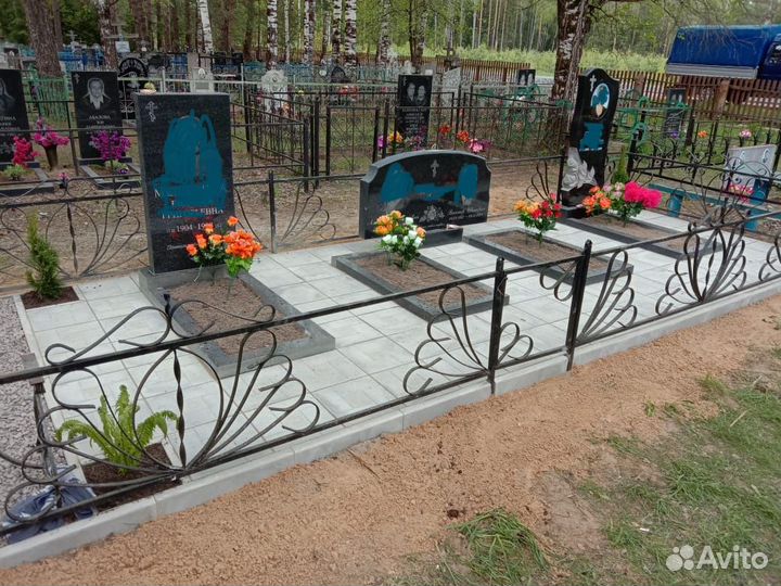 Установка памятников