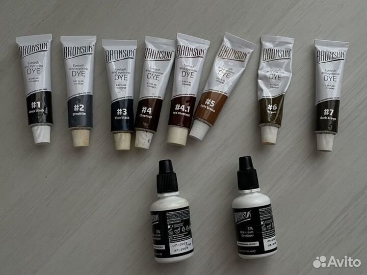 Краска для бровей и ресниц