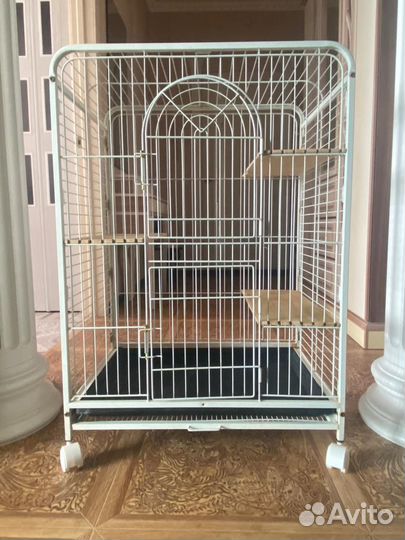 Клетка для шиншилл и хорьков большая на колесах
