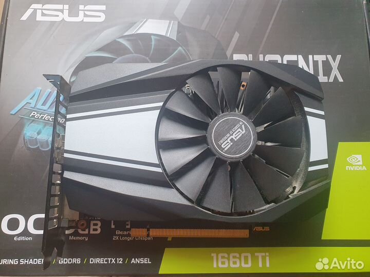 Видеокарта Asus GeForce 1660 Ti