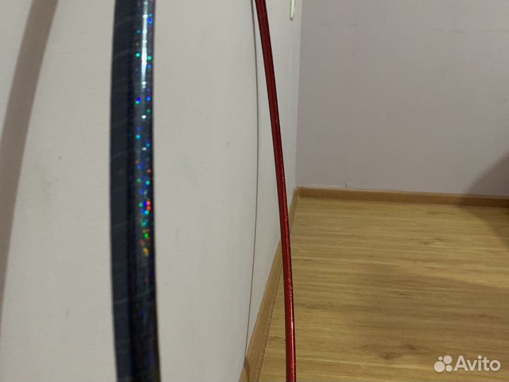 Обмотка обручей для художественной гимнастики