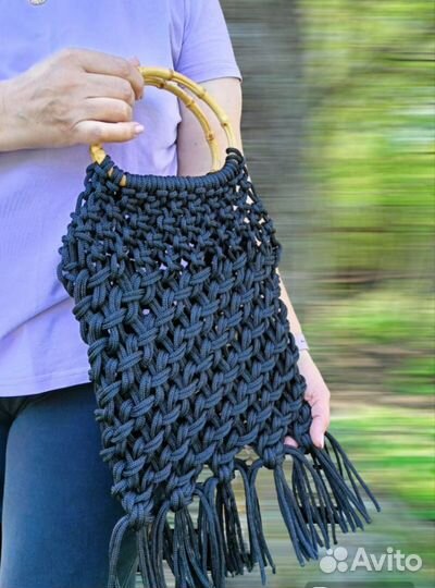Cумка женская плетеная