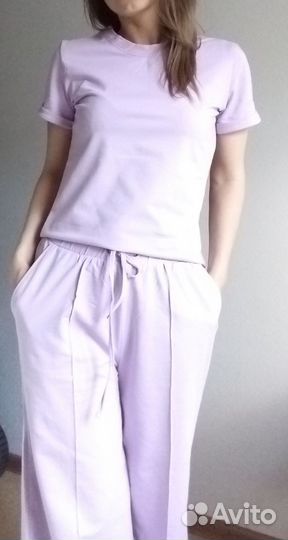 Женский комплект футболка и брюки