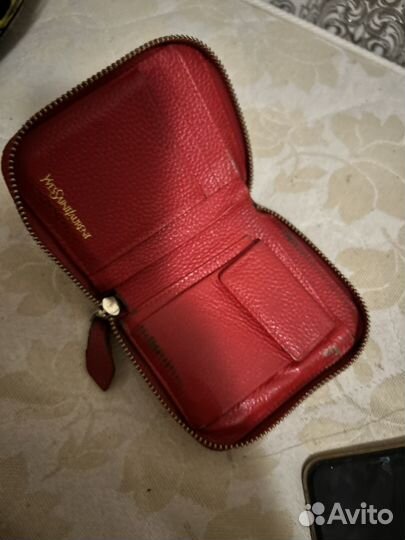 Кошелек женский кожаный на молнии