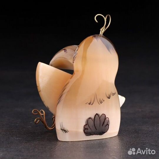 Сувенир ' Ворона Счастье есть', селенит