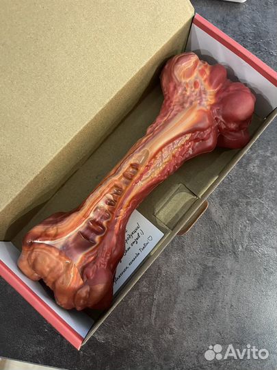 Кость игрушка для собаки каучук 21см