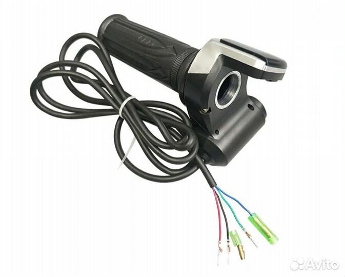 Контроллер 48V + ручка газа для электровелосипеда