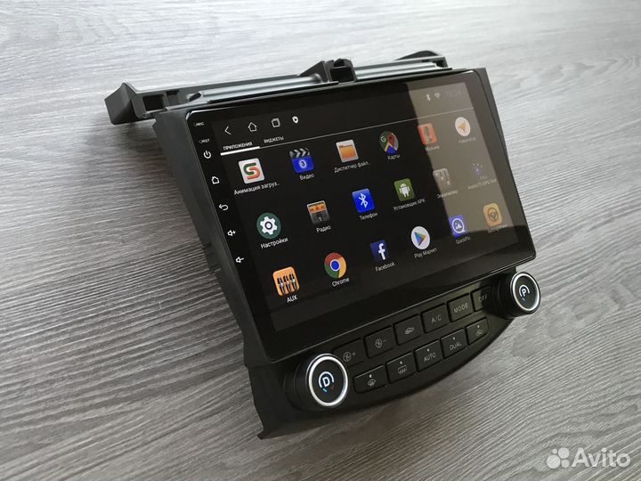 Магнитола Honda Accord 7 с камерой