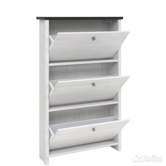 Тумба для обуви Порто SFB3B джанни,сосна ларико/дж