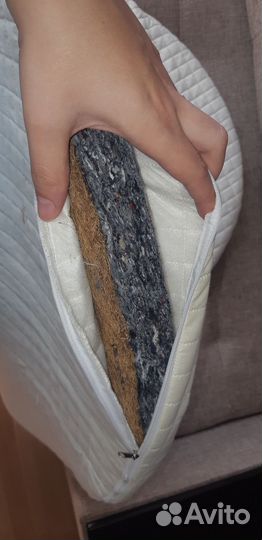 Матрас детский овальный