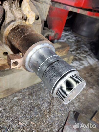 Восстановление резьбы и посадочных мест на осях