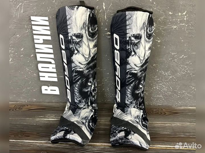 Новая защита голени твердая неопрен W34