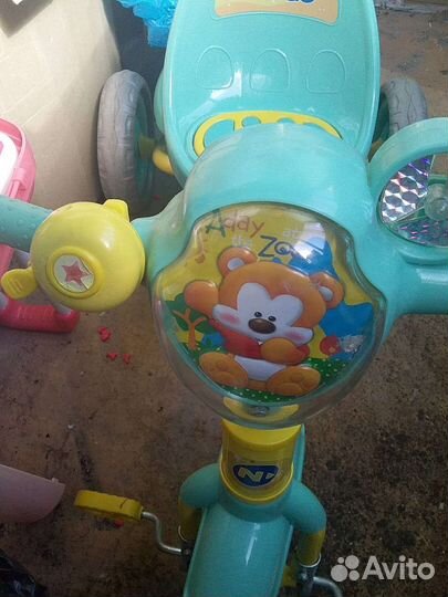 Детский трехколесный велосипед бу