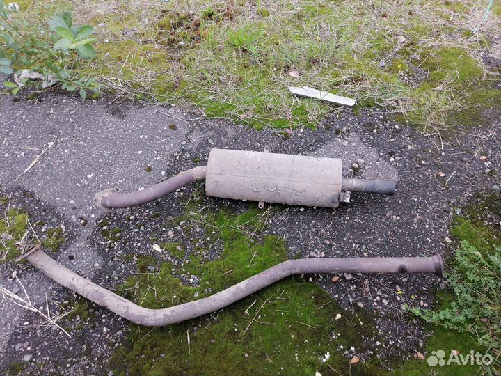 Глушитель прямоточный ваз классика