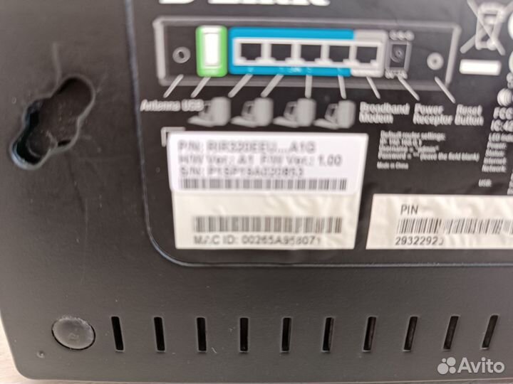 Wifi роутер Dlink DIR-320