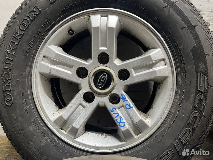 Колеса в сборе 245/70R16 Kia Sorento 1