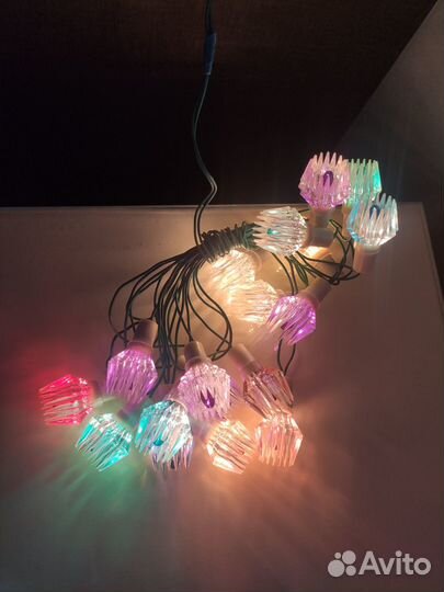 Елочная гирлянда СССР