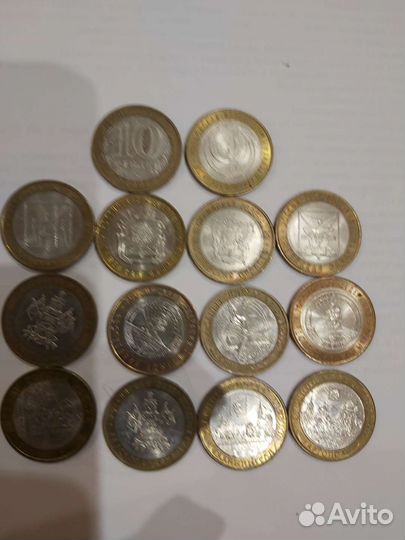 10 рублевые монеты