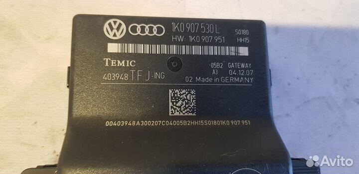 Audi A3 8P Блок Комфорта Gateway Vag