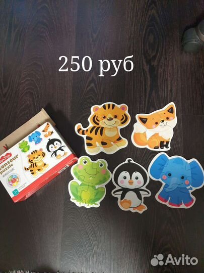 Первые пазлы для малыша