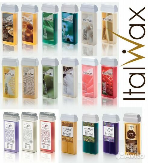 Воск для депиляции в картридже italwax