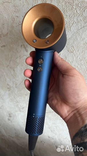 Фен Dyson Supersonic HD08 1:1 Сине-золотой