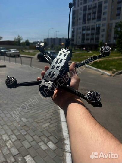 Квaдрoкoптеp fpv piranha 7 и 10 дюймов