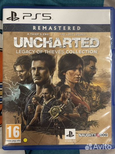 Uncharted legacy of thieves collection ps5