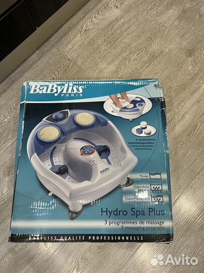 Babyliss hydro spa plus ванночка для ног