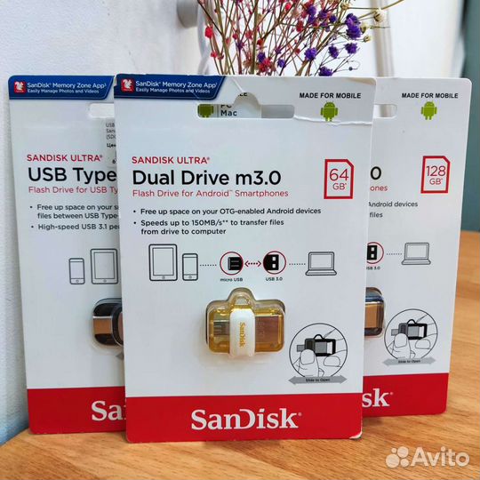 Карты памяти и переходники SanDisk
