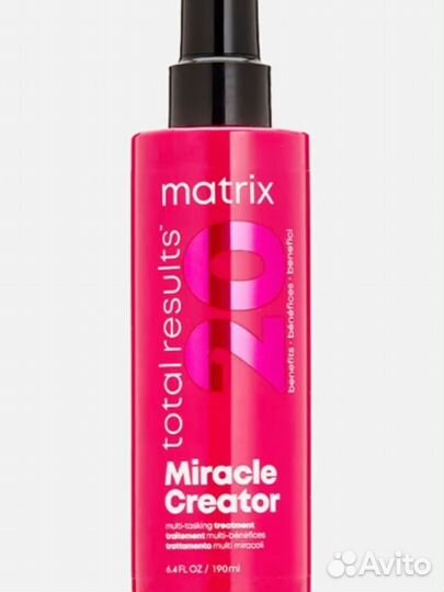 Matrix total results miracle creator