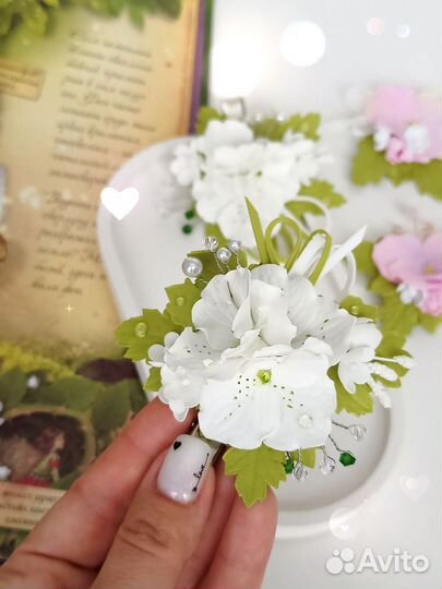 Заколки ручной работы