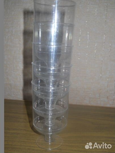 Рюмки пластмассовые, в машину, на дачу, гараж и тп