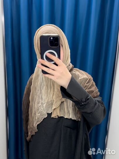 Жатый шарфик