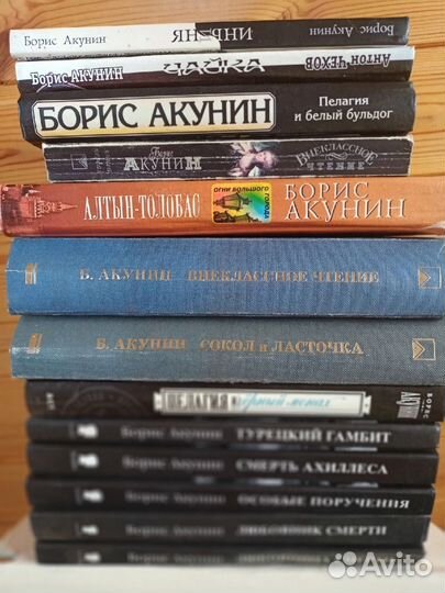Книги борис акунин