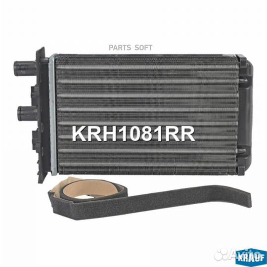 Krauf KRH1081RR Радиатор отопителя