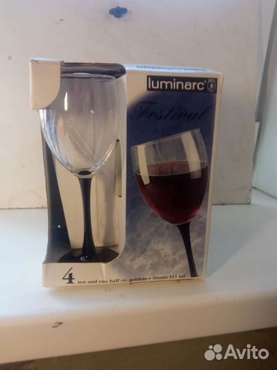 Фужеры для вина Luminarc 4 шт