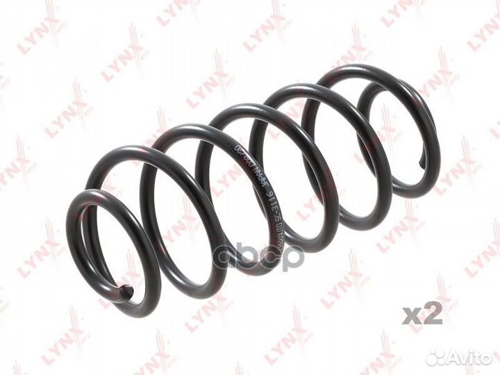 Пружина зад. Toyota Funcargo/Yaris Verso 1.3/1.5