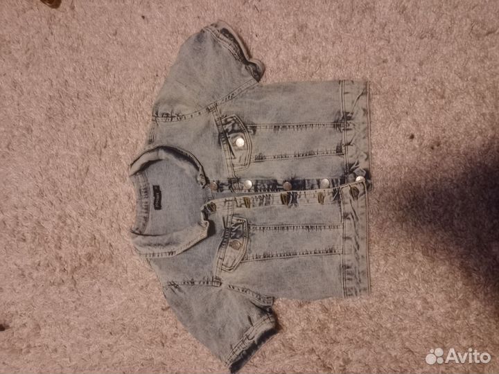 Джинсовка для девочки