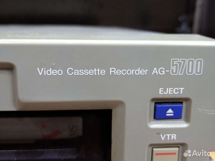 Super VHS Видеомагнитофон Panasonic ag-5700е HI-FI