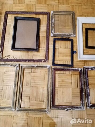Советские деревянные рамки. Лот 2