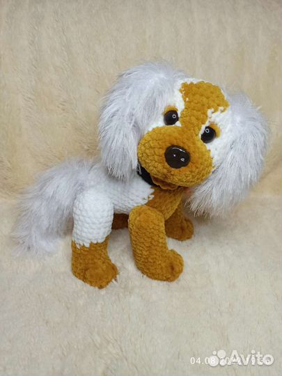 Корги и спаниэль, мягкая игрушка