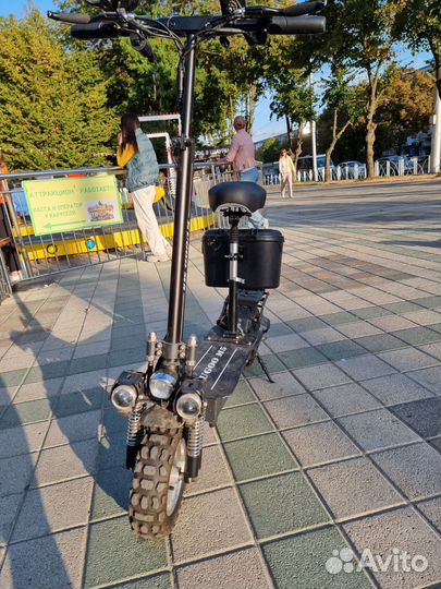 Электросамокат kugoo m5 с сиденьем и корфом