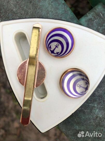 Запонки,зажим для галстука
