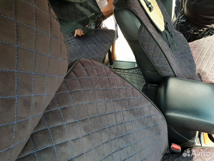 Накидки на сидения из алькантары