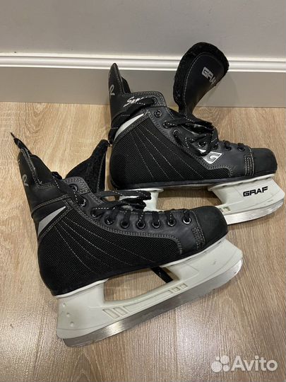 Коньки хоккейные Graf 40 размер