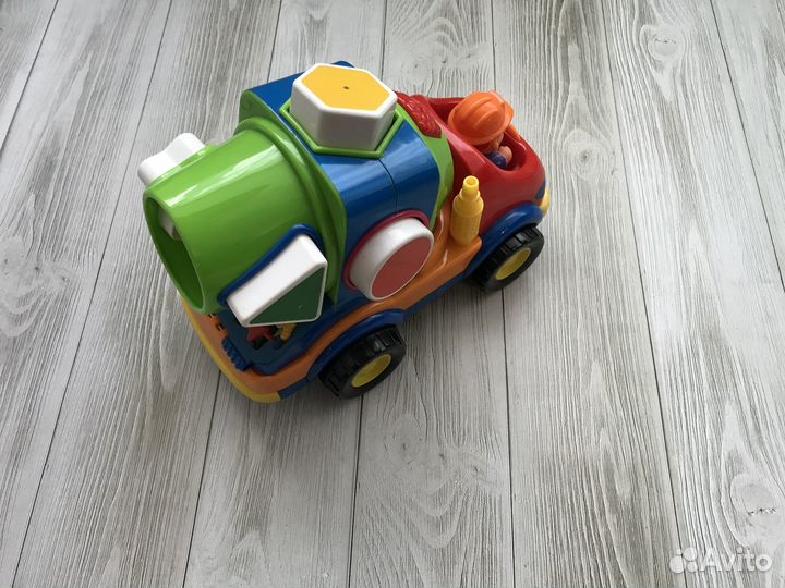 «Бетономешалка-сортер» Kiddieland, развивающая