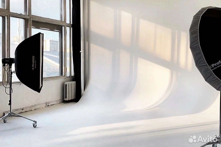 Аренда фотостудии с большой циклорамой