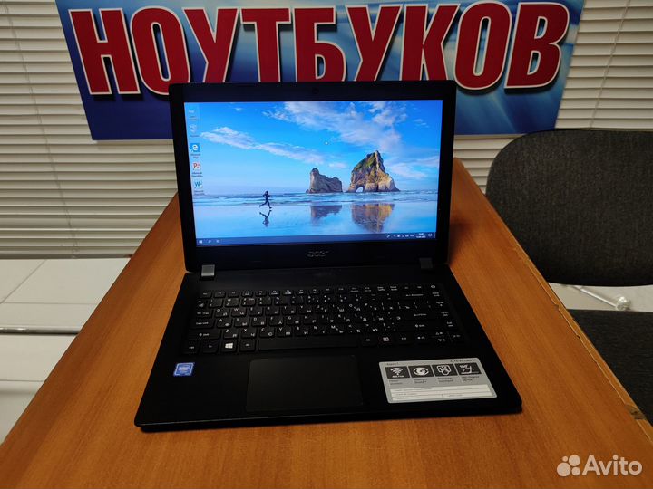 Тонкий, легкий ультрабук / как новый / 14 дюймов