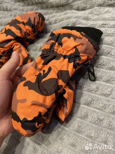 Варежки зимние детские новые